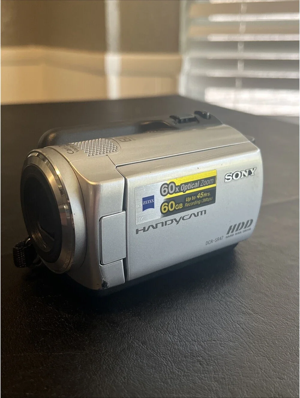 Sony Handycam DCR-SR47 Digital Video Camera Camcorder 60x Zoom 60GB - Tested